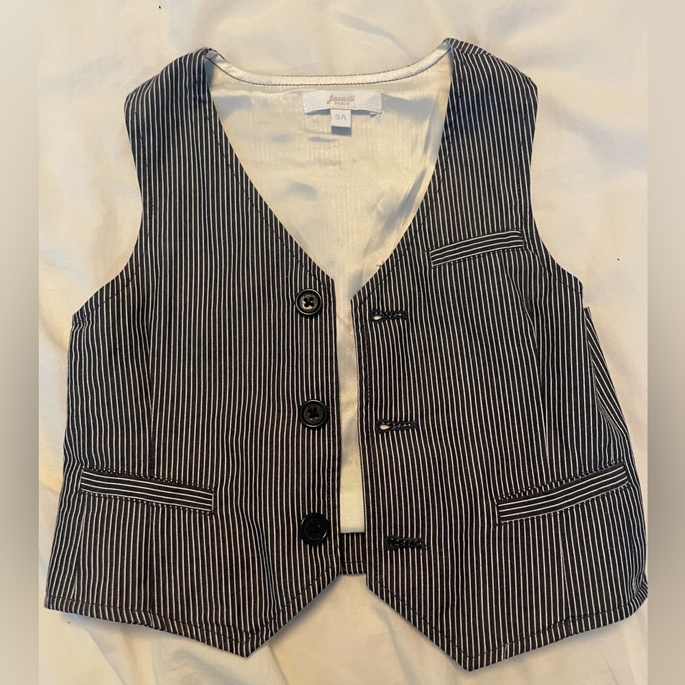 Jacadi Paris Boys Vest Size 3T